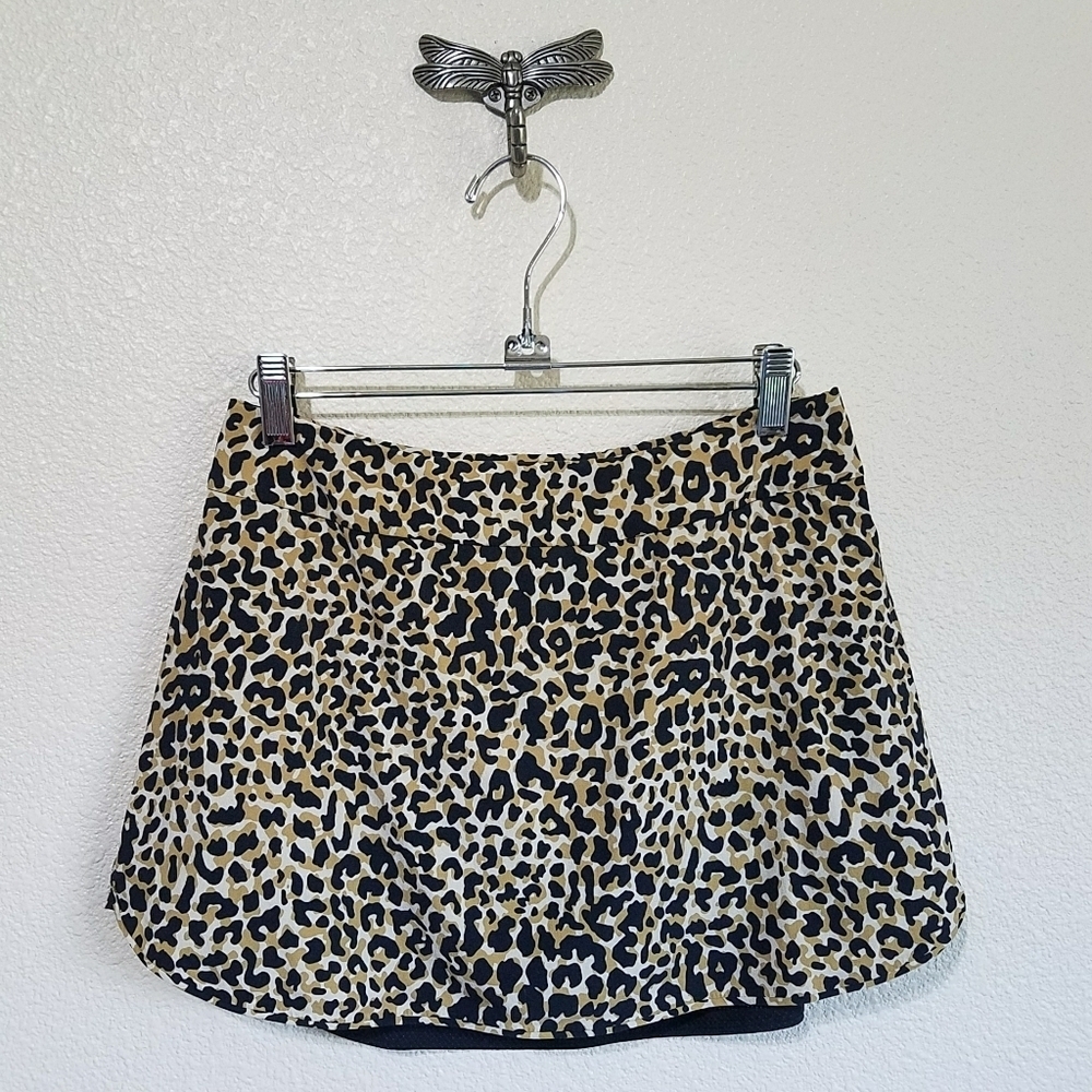 Outdoor Voices The Exercise Skort Leopard Print